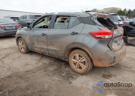 2020 Nissan Kicks S Xtronic Cvt z USA, uszkodzony, nr VIN 3N1CP5BV8LL538678